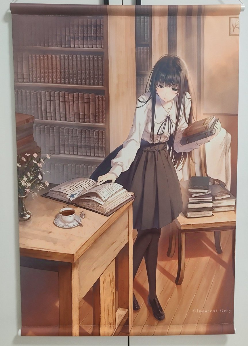 sakurakouj28129's tweet photo. 図書室の妖精📚 https://t.co/fH0dW3rAnN