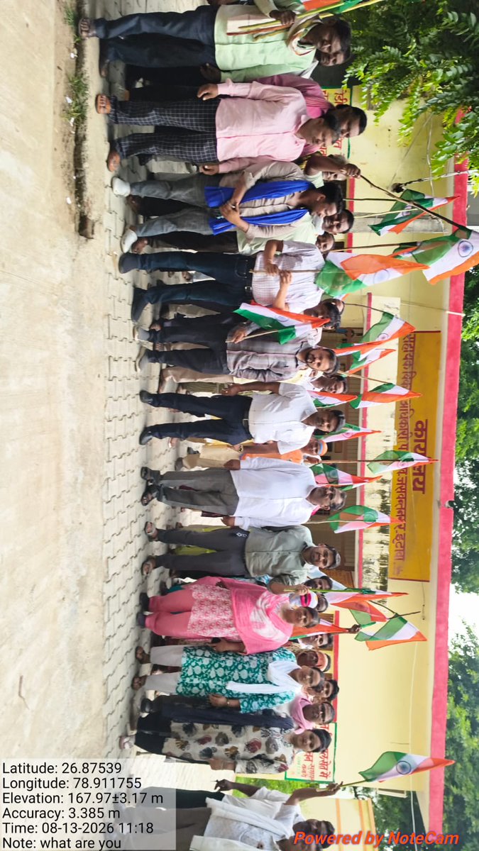 dproetawah's tweet photo. हर घर तिरंगा अभियान 2026-27 के तहत विकास खंडो से निकाली गयी तिरंगा यात्रा रैली.@DmEtawah @CDO_ETAWAH @uppanchayatiraj https://t.co/91PncJ3bqZ
