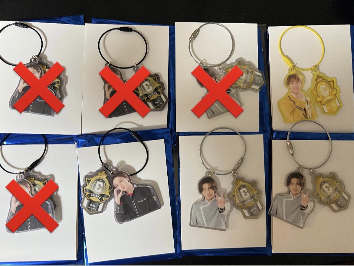 rcmrcm110's tweet photo. EBiDAN THE LIVE 2026 エビライ ランダム アクリルキーホルダー アクキー 交換

【譲】
REI 武藤潤 KEVIN

【求】 
山中柔太朗 近藤駿太

エビライの参戦予定がないため、後日関東手渡しまたは郵送📮 https://t.co/v6US8vXE7a