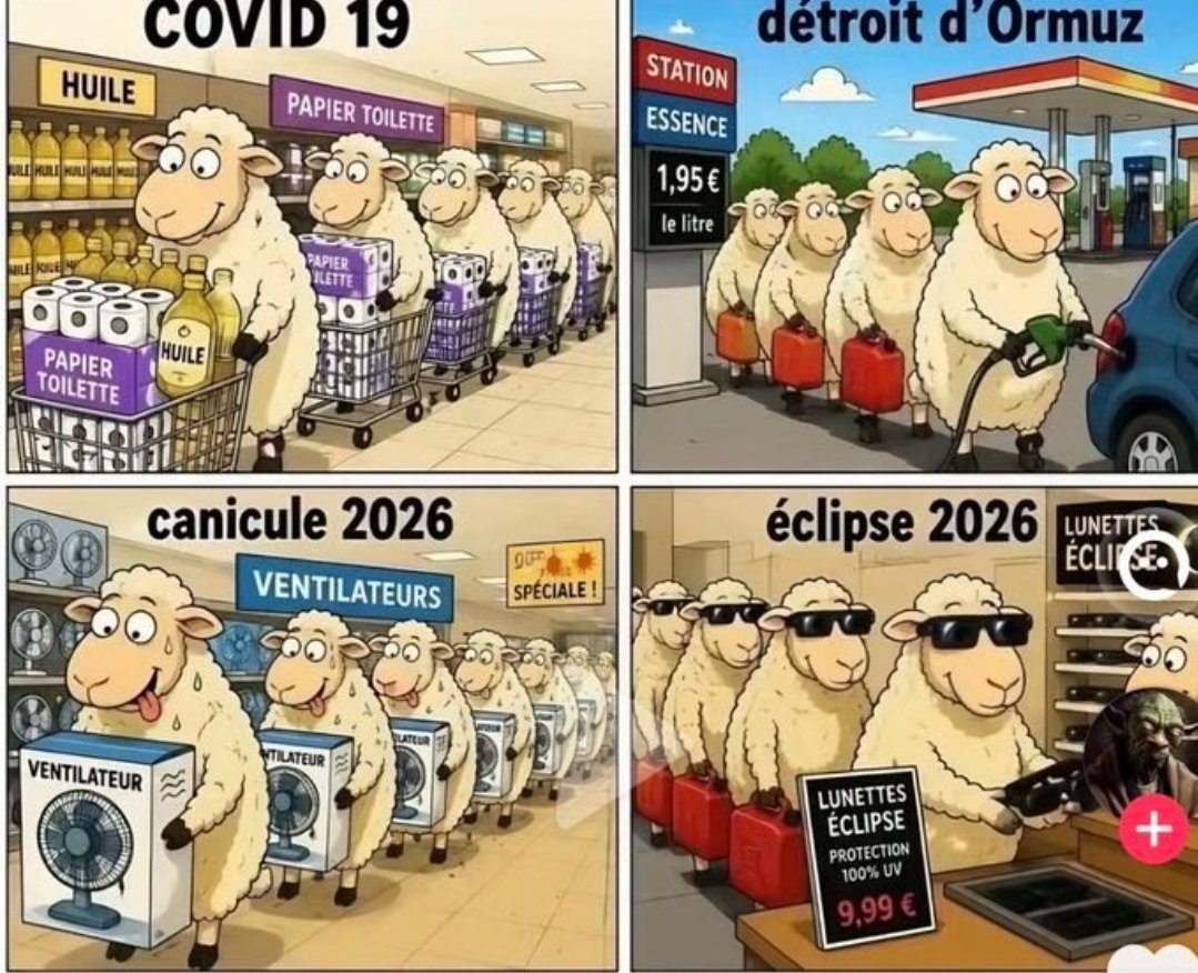 ThierryResis's tweet photo. @Cashsanspitie Suite logique.  La prochaine,  des masques devant les yeux pour se protéger de la conjonctivite de la taupe. https://t.co/a45G35kFzH