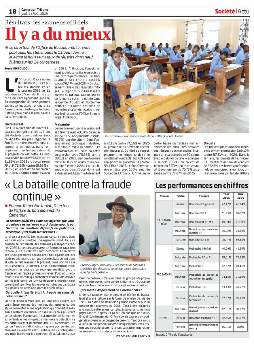 officedubacc's tweet photo. Il y'a du Mieux dans la gestion de la Fraude. 

La lutte continue !

#exams #fraude https://t.co/C27xYfPUvb