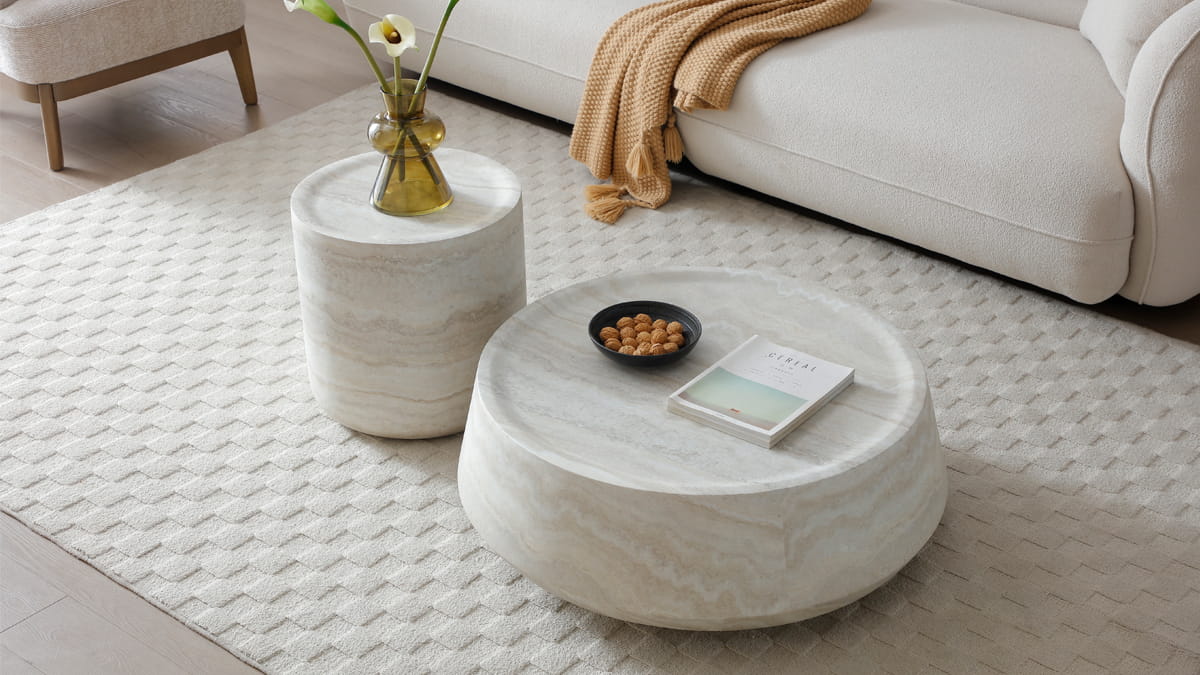 RandJLeather1's tweet photo. ✨ New for 2026 ✨

🤎 Stonesby Table Collection
🧡 Stately Cushion Collection
💚 Poppy Collection
🤍 Pebble Table Collection

📍 In Store Only - Uddingston &amp; Hamilton https://t.co/8srwD6HoE5