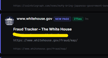 Liz_Binance's tweet photo. The White House just added a fraud map to the fraud website and they have Trump as Spiderman for the mascot

https://t.co/4Q3N3oi36f https://t.co/b0GuQvd5kY