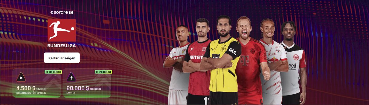 sorare_coach's tweet photo. Hey @Sorare, really?

You put Enzo Millot and Xavi Simons on the wallpaper for promoting the Bundesliga?

Two players who don't play in the league anymore?

Please be a bit more sensible when planning your visuals and marketing materials... https://t.co/SntjUxQ6lf