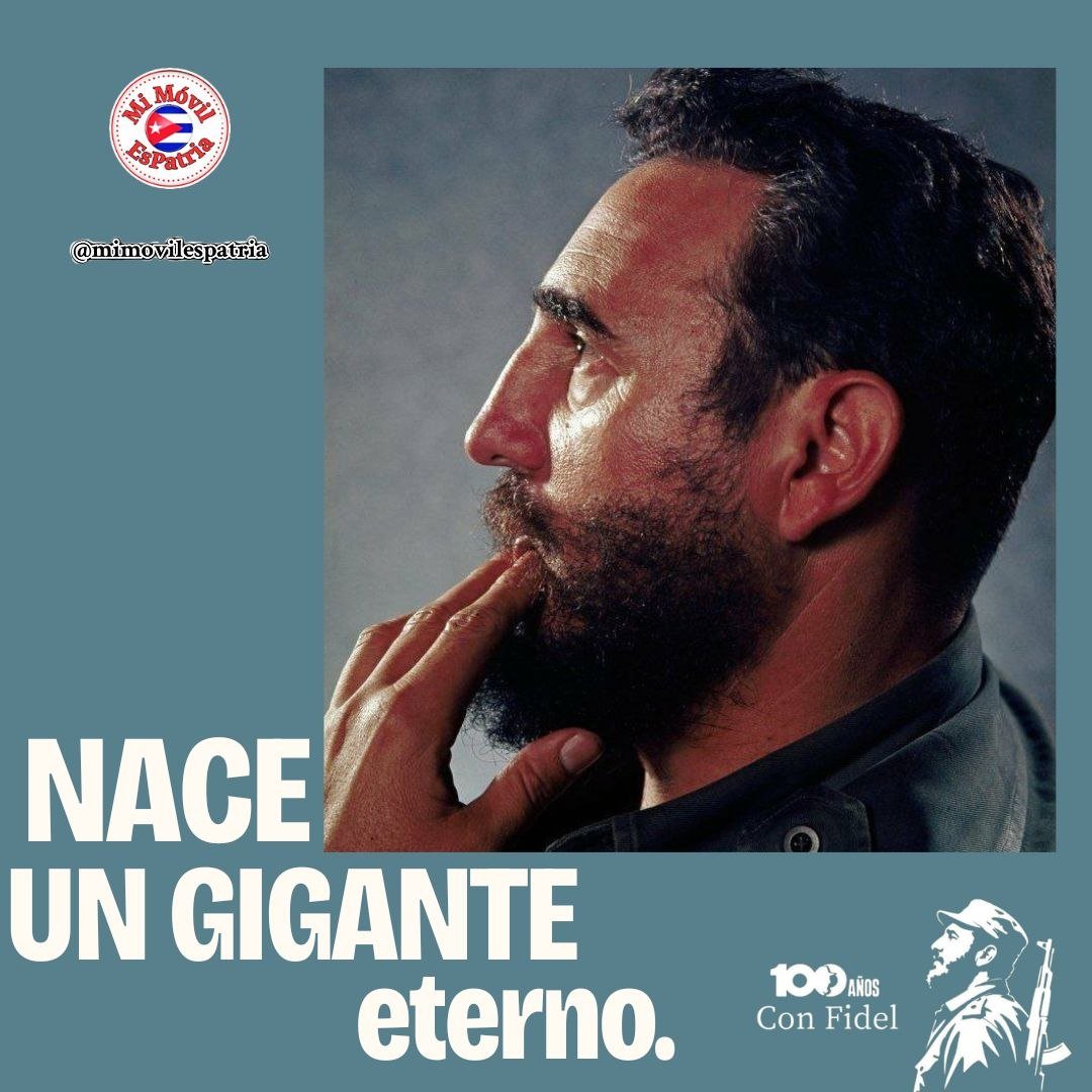 RafaelR71812878's tweet photo. Al recordar a Fidel Castro en su centenario, honramos a un líder que nunca se rindió. Su vida fue un testimonio de lucha contra la opresión y el injusto sistema. Su legado nos inspira a seguir soñando y actuando por un mundo mejor. #100AñosConFidel https://t.co/v1CJOzQyRH
