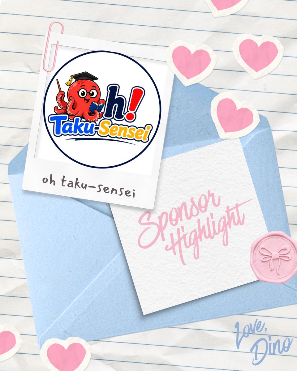 charem_ph's tweet photo. Every story needs a supporting cast!

A huge thank you to all our amazing sponsors for supporting Charem Diaries: Love, Dino &amp; helping us make the event even more fun for all!

From the prizes to the raffle goodies &amp; everything in between, your generosity means so much to us. 💖 https://t.co/L0NHZqgbKn