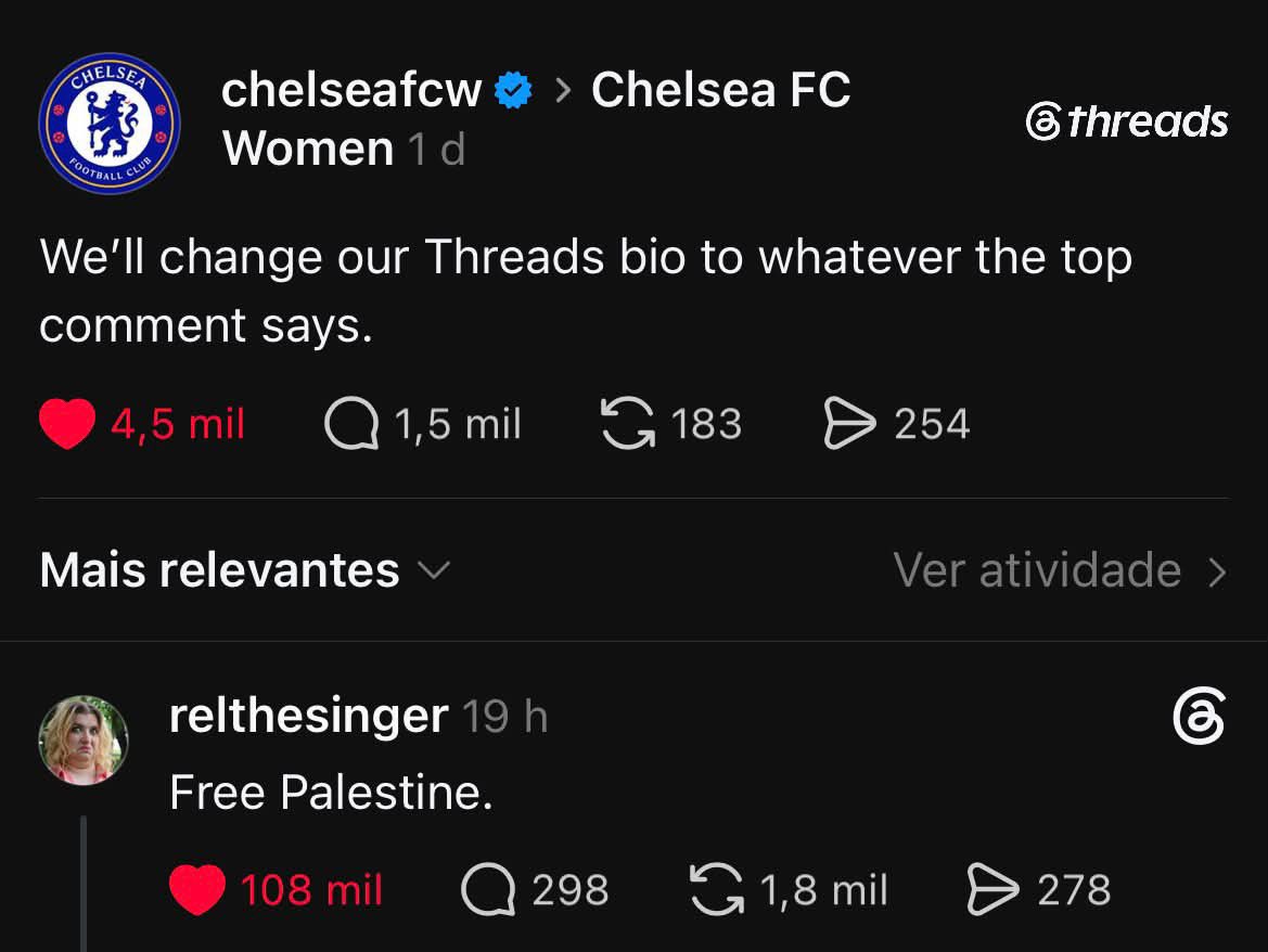 thickthighnolie's tweet photo. @ChelseaFCW You planning on following through with this on Threads after your dirty delete @ChelseaFCW  because realistically you are not only bringing shame to your own club but to all women’s football because women’s football is usually better at following through with promises than men 🤨 https://t.co/YLywAG7pWG