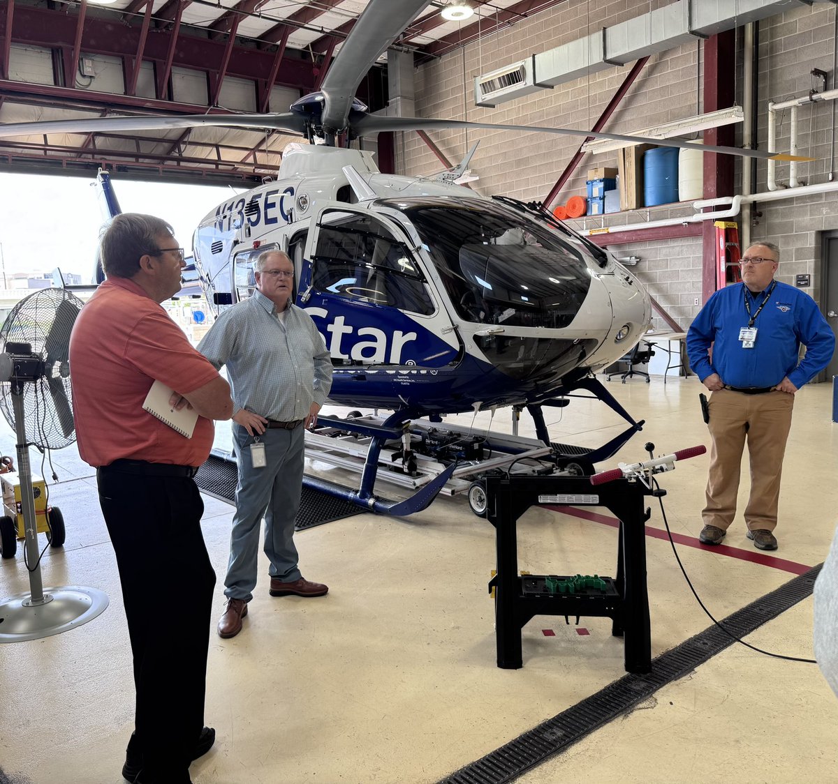PrimacySG's tweet photo. Last week PSG coordinated a base tour with WI State Reps. Dean Kaufert and Nate Gustafson at Flight For Life’s Waukesha base to see firsthand how air medical transportation serves as a critical lifeline for patients across Wisconsin.  The visit highlighted the essential role Flight For Life plays in delivering rapid, lifesaving care—particularly in rural and underserved communities where timely access to advanced medical treatment can make all the difference. The Representatives also had the opportunity to meet with the pilots, flight nurses, paramedics, and support staff who make these missions possible every day.