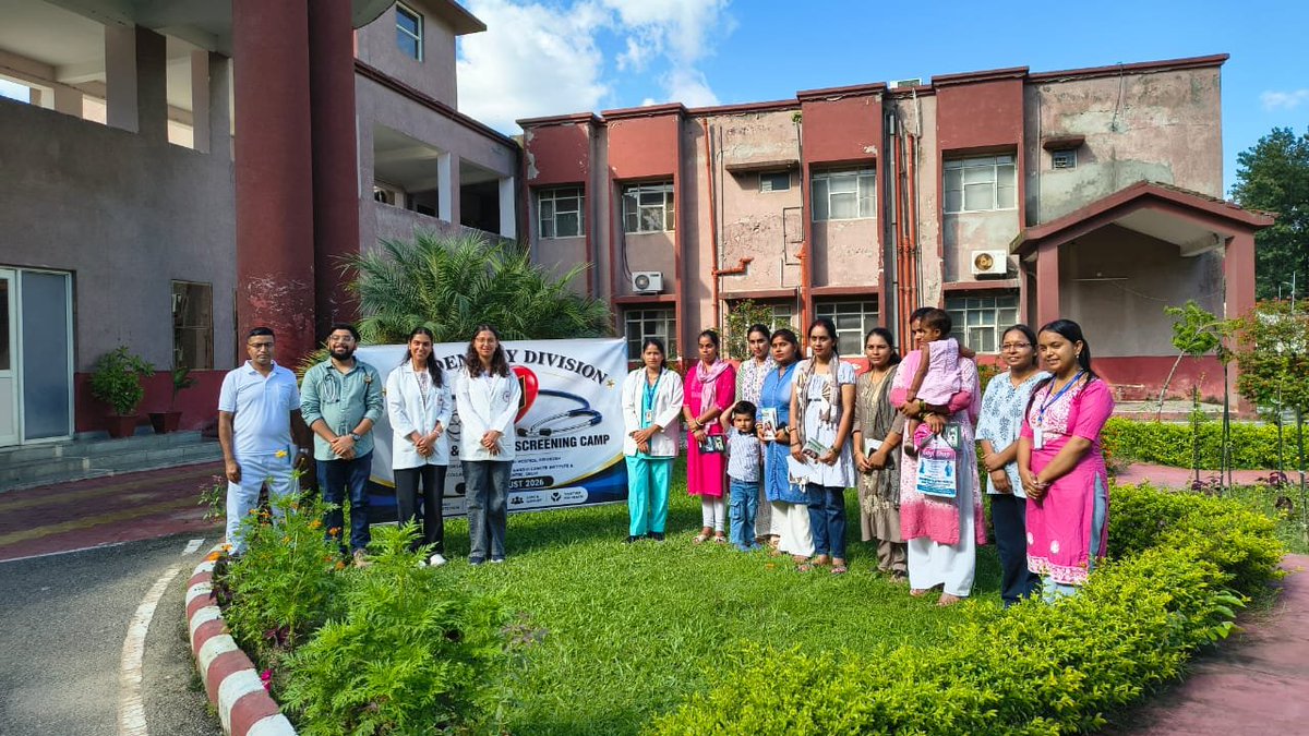 UBArea_IA's tweet photo. 🔥 HEALTH TODAY. STRENGTH TOMORROW. 🇮🇳

Because prevention can save a life before the battle even begins.

As part of the 59th #AWWAWeek, #GoldenKeyDivision brought specialist care closer to families at #ClementTown through a Health & Cancer Screening Camp with Ganga Prem Hospice & Rajiv Gandhi Cancer Institute.

From Pap smears & oral screening to BP, sugar checks and specialist consultations—early detection. timely action. stronger families.

Caring for those who stand behind our warriors.

#IndianArmy #SuryaCommand #GoldenKeyDivision #AWWA #HealthcareOutreach #महिला_स्वास्थ्य #स्वस्थ_परिवार
@adgpi @panchshulpulse @PRODefDehradun @suryacommand @IbexRadioTarana @radioibextarana @voiceofspiti @voiceofkinnaur  @ProDefLko @SpokespersonMoD @DefMinIndia @OfficialAwwa