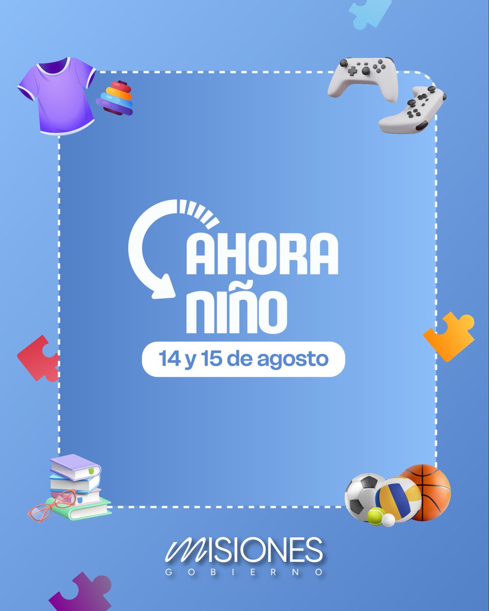 passalacquaok's tweet photo. Informo que, los días viernes 14 y sábado 15 de agosto estará vigente el programa “AHORA NIÑO” para los rubros jugueterías, indumentaria, zapaterías, librerías, artículos deportivos, ópticas y regalos, con tarjetas de crédito del Banco Macro, en cuotas sin interés y con reintegros. 🚂🧸