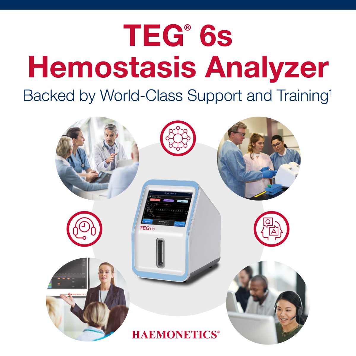 HaemoneticsCorp's tweet photo. The TEG® 6s analyzer offers rapid, actionable hemostasis results, and the Haemonetics team is committed to helping you take advantage of this technology’s benefits. Get the details in our brochure: https://t.co/rjM19QfhuL

#ViscoelasticTesting #HemostasisManagement https://t.co/LyOszfEqua