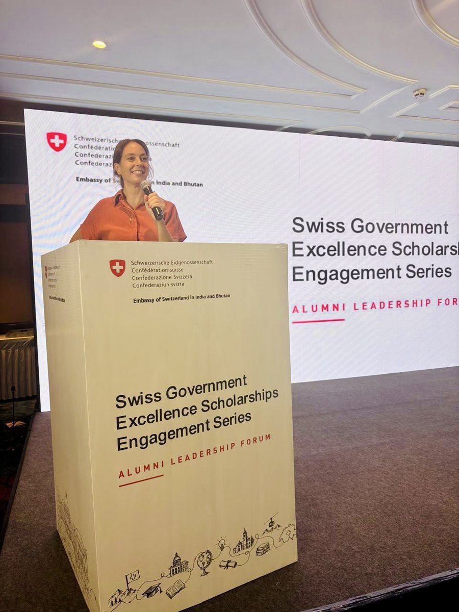 SwissEmbassyIND's tweet photo. The Swiss Gov #Scholarships Engagement Series 2026 continued in #Chennai, connecting researchers with opportunities in Switzerland’s world-class ecosystem. From alumni insights to practical guidance, the focus was on building the next chapter of 🇨🇭🇮🇳 research partnership. #ESKAS https://t.co/giOwgPsRsM