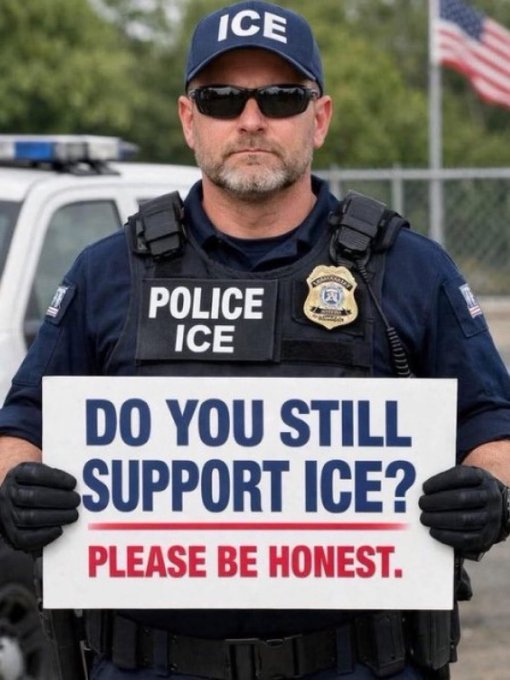 Melibson_'s tweet photo. Do you still stand with ICE deporting all illegal aliens ??

Yes or No ? https://t.co/L7JmadesZZ