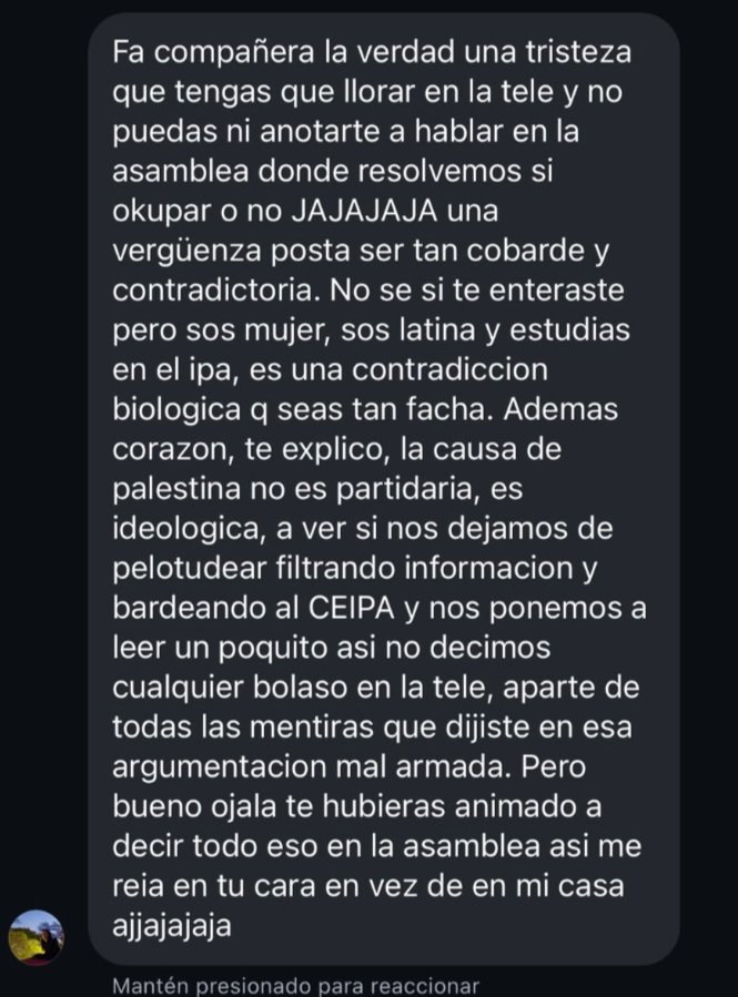 grazianopascale's tweet photo. No sale gratis poner la cara en la televisión para enfrentar a la máquina de picar carne de los "colectivos" controlados por la izquierda.
A esto se exponen quienes tienen el coraje de desafiar a los acosadores que no soportan la libertad de conciencia. https://t.co/3g5PWxX5Np