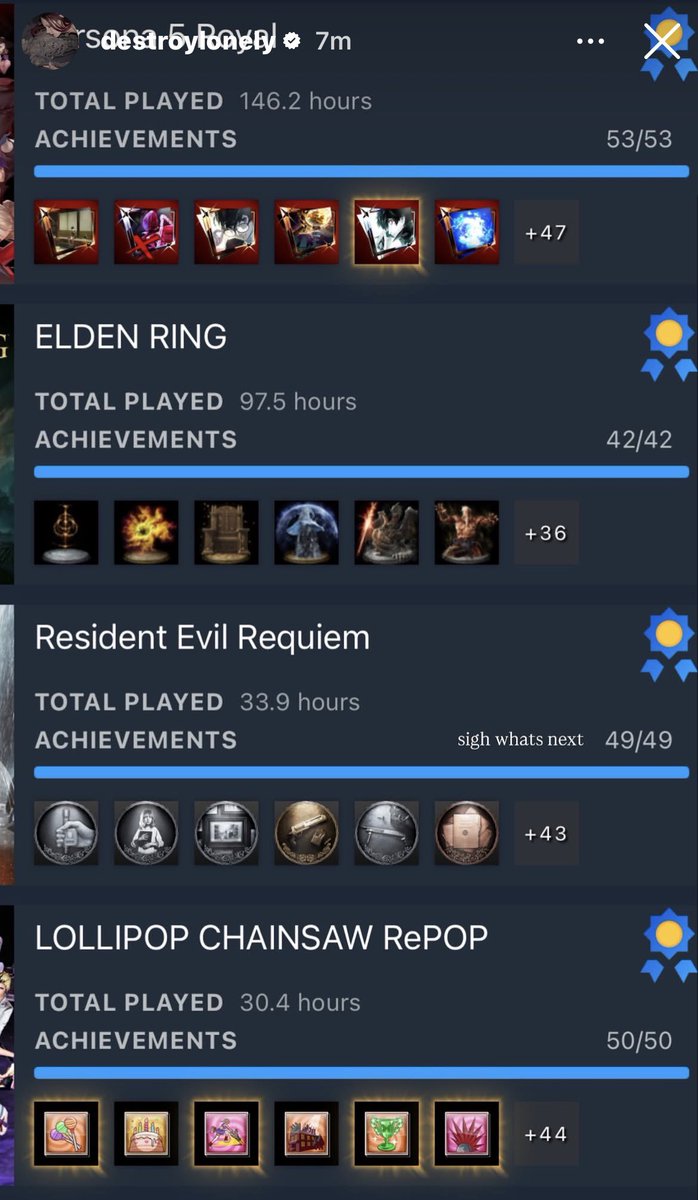 42dailyy's tweet photo. Destroy Lonely shows off his gaming achievements 🏆 https://t.co/K2nHFqHTKZ