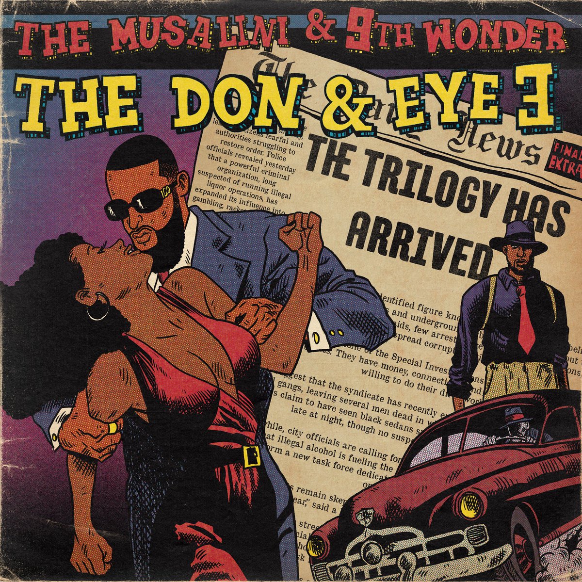 TheMusalini's tweet photo. Tracklist + Features. 🍾

The Don &amp; Eye 3 lands TONIGHT AT MIDNIGHT.

9th Wonder &amp; The Musalini.

Fully produced by the legendary @9thwonder 

Pop the champagne, turn the volume up, and enjoy this player music.

8.14.26 🫰🏾 https://t.co/fGhoXDahst