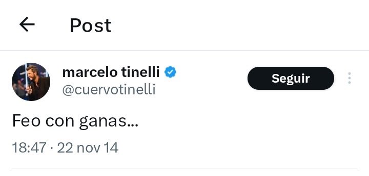 tomilosredondos's tweet photo. El que se pasea por los streams hablando del club le contaba las costillas al tipo que nos regaló la alegría más linda de todas EL MISMO AÑO.

“Feo con ganas”, un mes antes de jugar la final del mundo con un equipo desarmado.

Gracias toda la vida, Patón. 
Tinelli nunca más. https://t.co/BkqG2GYuzO
