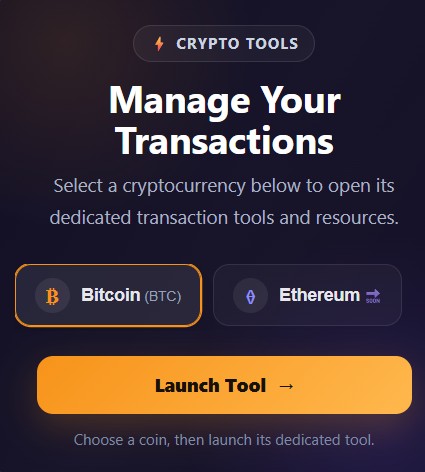 BTCNator's tweet photo. 📢 Crypto Tools – Now Live for Everyone!

We're proud to announce that Crypto Tools is officially launched and available to all.

👉 Try it now: https://t.co/d2xJ2ogF99

Share with your crypto community! 🚀

#Bitcoin #BTC #Crypto #Blockchain #Launch #CryptoTools #Airdrop https://t.co/RtGm0Zl8yi