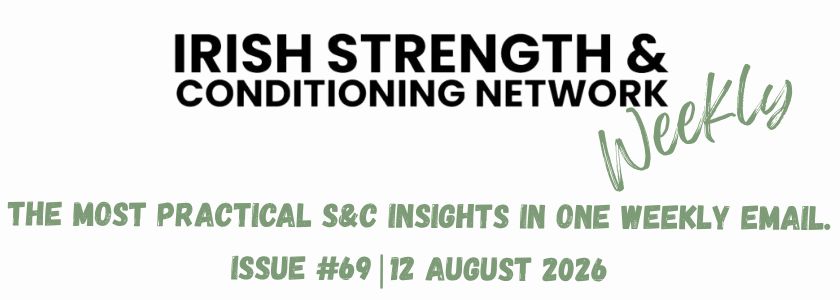 irishscnetwork's tweet photo. 🚨 The latest ISCN Weekly just dropped!

Catch up on all things Irish S&amp;C, new jobs, upcoming events, and what’s happening in the Irish S&amp;C community 👇

🔗 https://t.co/J58bk51m0I https://t.co/LKfW4JuAVS