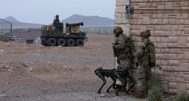 Drone_Wars_'s tweet photo. The United States Army has selected six companies to develop production-ready unmanned ground vehicle prototypes for frontline logistics and casualty evacuation under its Infantry Last Tactical Mile (ILTM) initiative.

The selected vendors are Maren-Go, Overland AI, Forterra, Hendrick’s Motorsports, American Rheinmetall and HDT. Each company is expected to provide four test vehicles capable of beyond-line-of-sight navigation, forward resupply, casualty evacuation and extending communications networks.

The Army intends to use the UGVs for the high-risk distance between rear support areas and forward units, allowing autonomous vehicles to deliver supplies or evacuate casualties while reducing soldiers’ exposure to dangerous positions.

According to Breaking Defense, the companies are expected to submit both purpose-built and modified commercial platforms. American Rheinmetall could reportedly offer its Mission Master SP-H, Overland AI its ULTRA off-road vehicle, while Forterra is expected to enter its MESA platform, recently introduced for the ILTM effort. The other three companies have not publicly disclosed their planned vehicles.

The Army used a streamlined Commercial Solutions Opening process to select the vendors, with formal fixed-price prototype contracts expected in the coming weeks. After delivery, the vehicles will undergo technical testing followed by an operational assessment with an Army unit in early 2027.

The results are expected to help determine which UGVs could proceed toward production as part of the Army’s future autonomous logistics fleet.

#USArmy #Army #USA