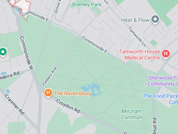 Image of a google map showing the location
