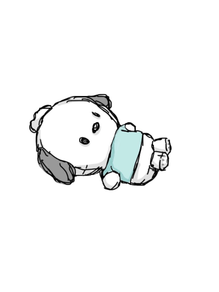 19q_0's tweet photo. 高校の時描いた 青くて好きなキャラ https://t.co/dAqEXJje5o