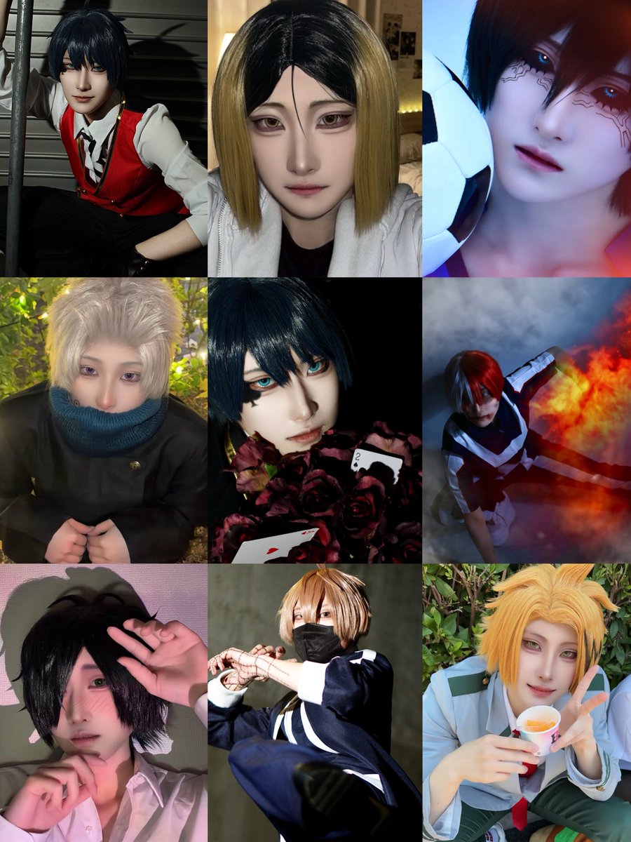 Leon_8310's tweet photo. cos 簡易🏷️
久しぶりに今月イベに行くので🏷️出します！

関西/20↑/🚺/重加工雑多の男装レイヤー

今お熱は🌈🕒、ﾊｲｷｭｰ、MHA、ALNST、恋深などたくさんあります！！気軽に楽しくお話ができるお友達が欲しいのでぜひ繋がりませんか？！

RT中心に気になった方々をお迎えさせていただきます！🙇‍♀️ https://t.co/zGHiBEh3pa
