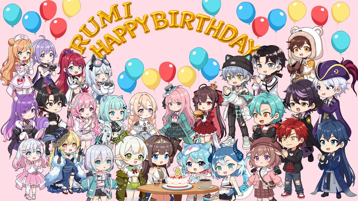 bjaallen13x's tweet photo. Rumi8周年生日快樂
給最最最最喜歡的Rumi
世界一かわいいBoingBoingルミちゃん、お誕生日おめでとうございます!これからも素敵な一年になりますように!!
#Rumiちゃん絵
#Rumiちゃんへ https://t.co/v2skjfLYQc