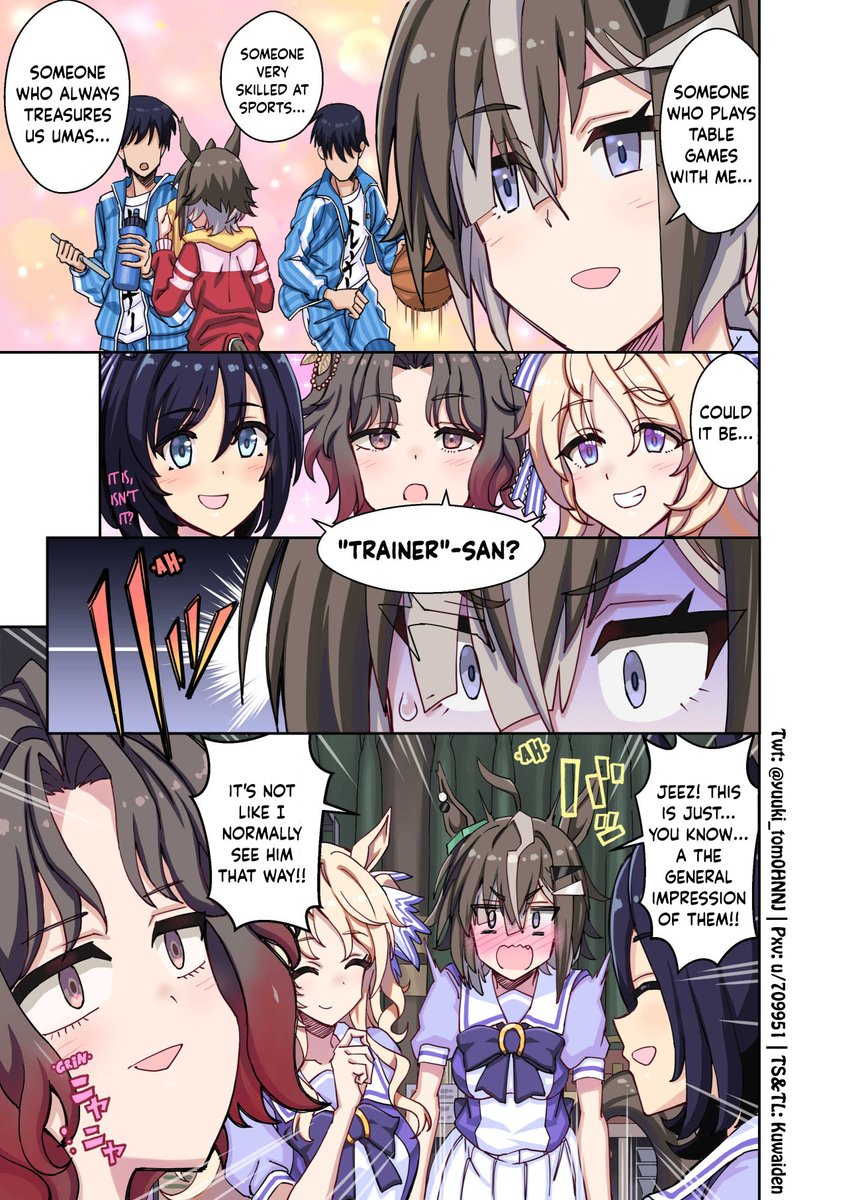 Kuwaiden's tweet photo. No Katakana by @yuuki_tom0HNNJ 

Rura such baby in love

#ウマ娘 #Umamusume 
#ウマ娘英訳 #UmaTranslations https://t.co/300S7dL64v