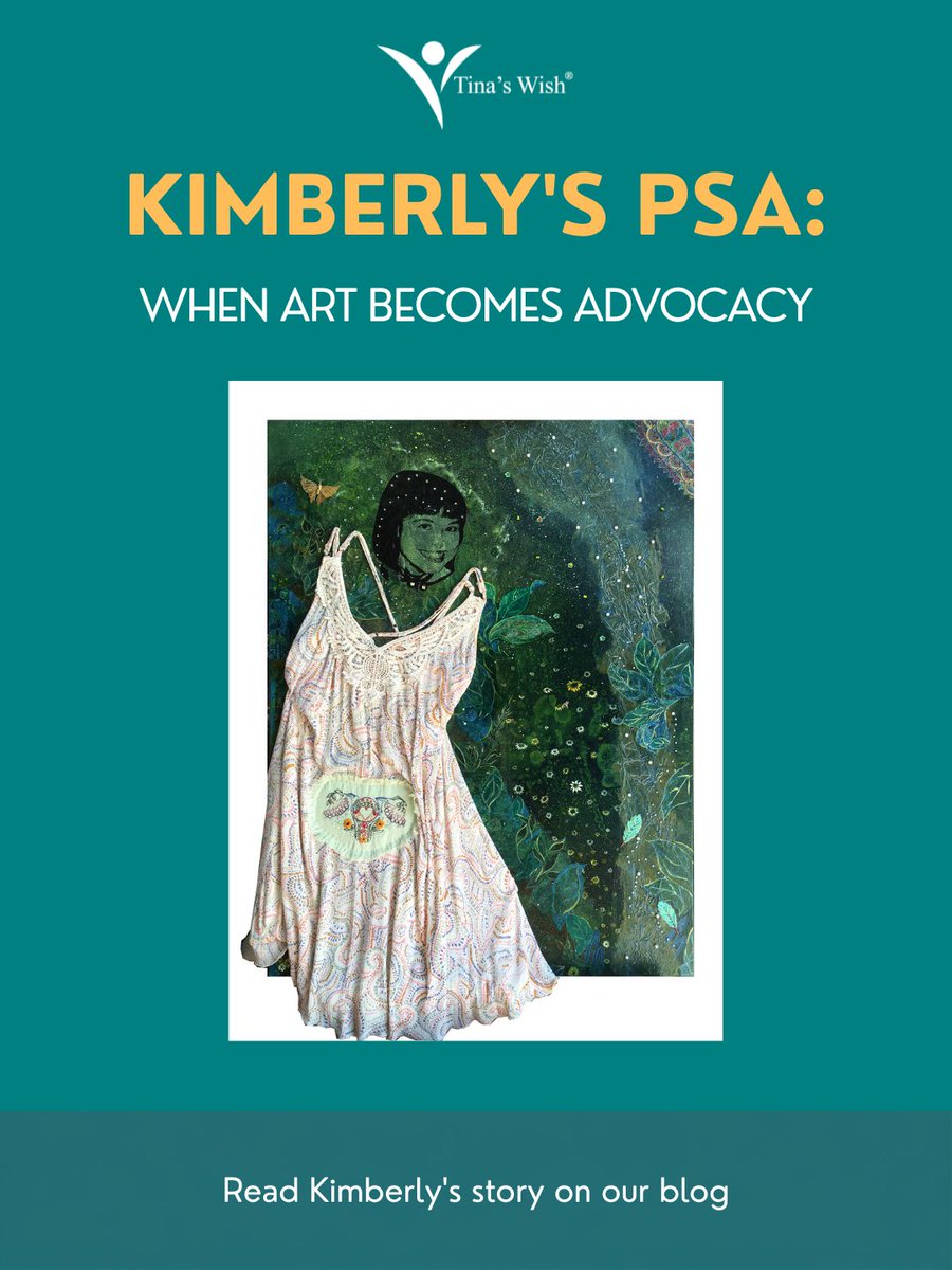 TinasWish's tweet photo. Kimberly Connors found beauty in the little things. 

After losing Kimberly to ovarian cancer, her mother, Maggie Yee, created Kimberly's PSA to honor her life and raise awareness through art. 

Read Kimberly's story on our blog: https://t.co/gAWrhPflhd https://t.co/TdH63HFVFS