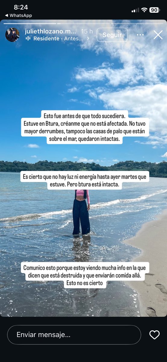 AngelicaMPQ's tweet photo. @karenespigo Hay que ser muy miserable en esta vida para hacer algo así. Ella quiere que a Buenaventura no se le de ayuda, cuando hay familias en la calle pasando trabajo porque sus casas se cayeron https://t.co/hfy6s9O6Ru
