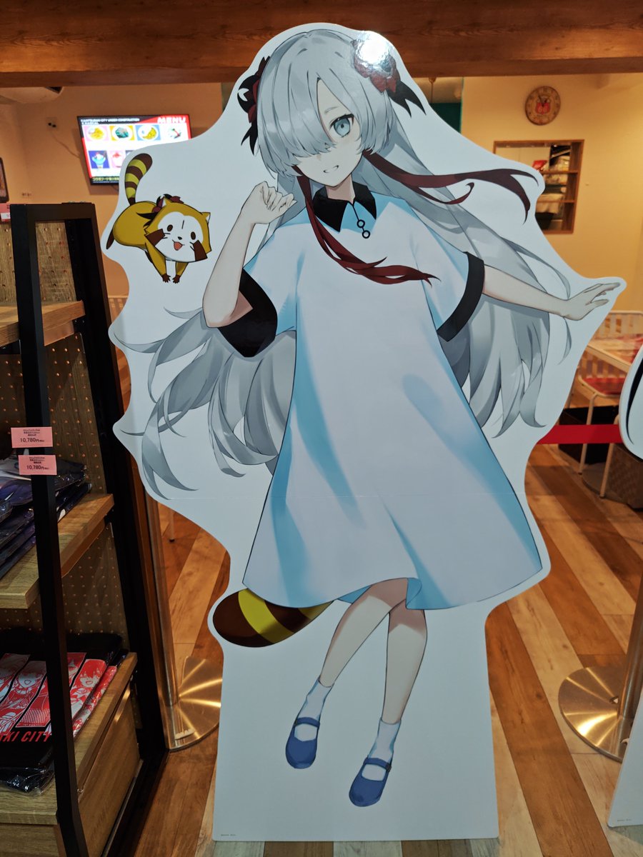 HozkiFerrari's tweet photo. 神椿市建設中。×ラスカル 
〜E-DINER コラボカフェ〜
空間全てが推しという贅沢♪色々コラボしてくれてありがとう！やはりどちらのKAFUちゃんも良い
#神椿市建設中　#ラスカル https://t.co/zNFYzjJTEG