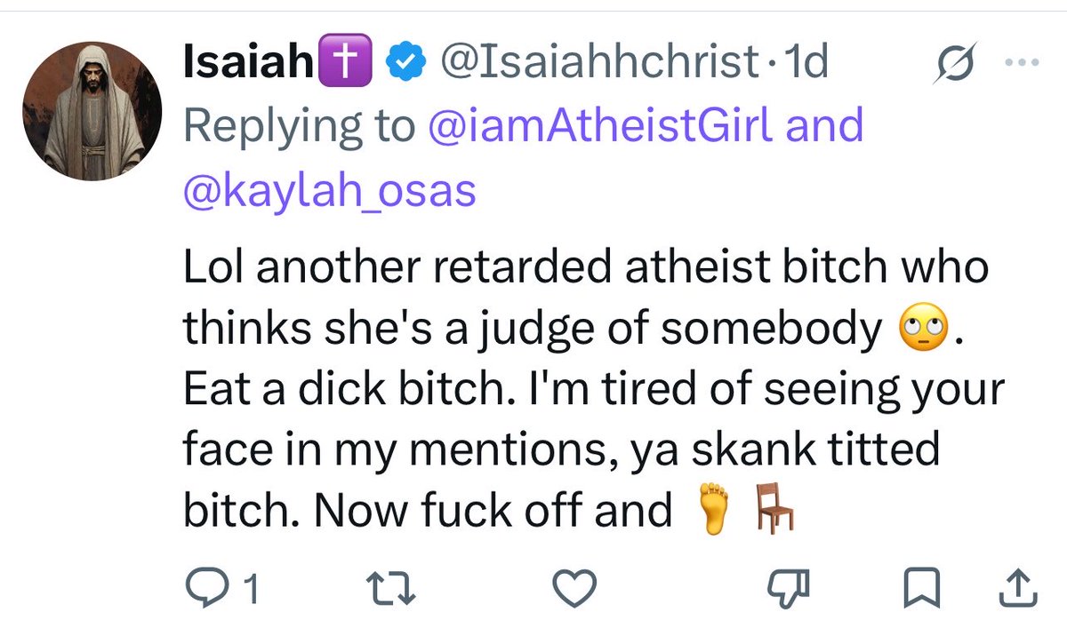 iamAtheistGirl's tweet photo. christian love ❤️ https://t.co/Loq2hEjDDW