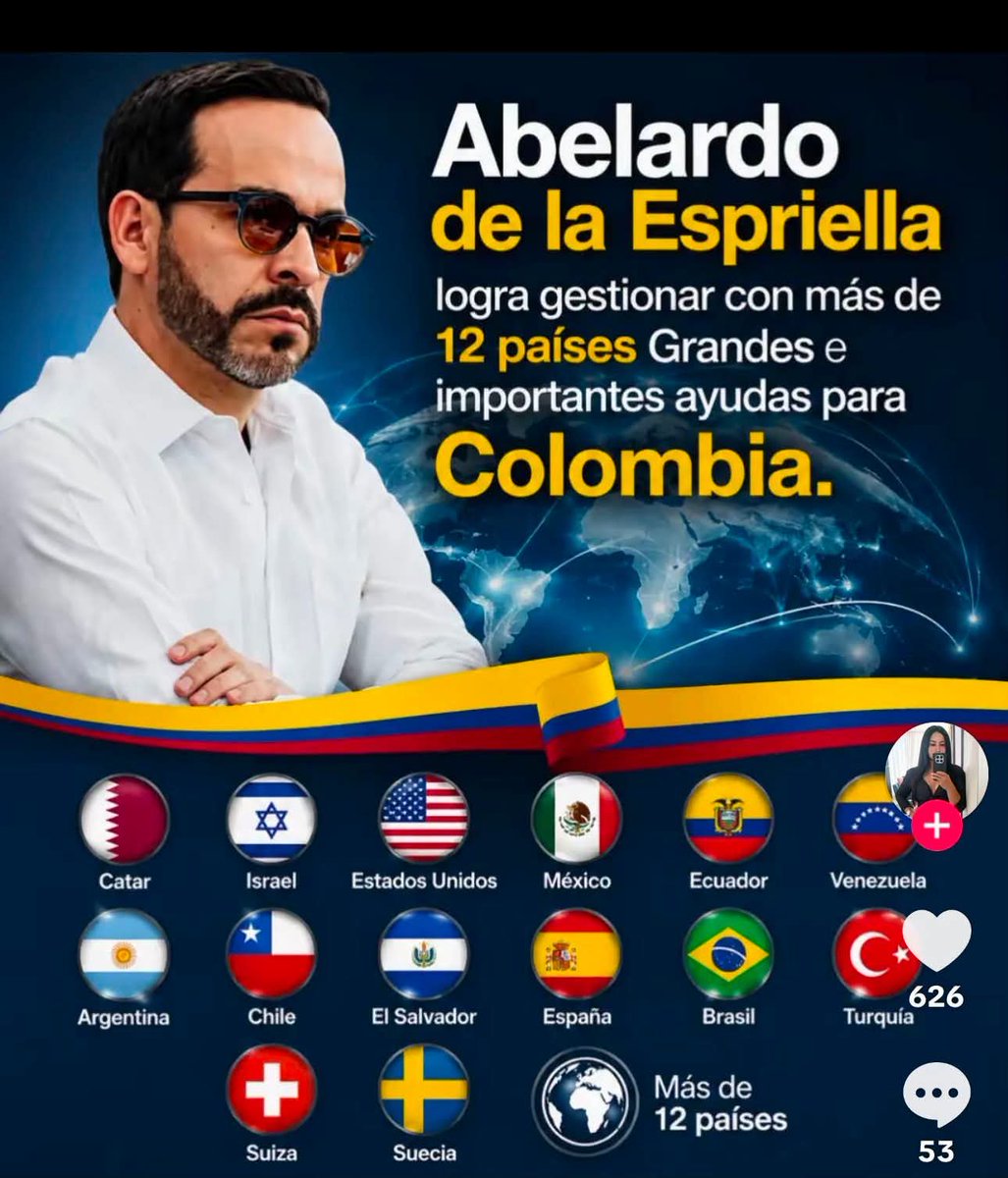 KLea79107265's tweet photo. Mientras los políticos d siempre se alian @CeDemocratico @PactoCol para darse impunidad x sus crímenes,  el Presidente @ABDELAESPRIELLA esta haciendo lo q vino hacer y es CAMBIAR esta cochinada d Política. 
TIGRE Ud tiene al Pueblo y a partidos @PCambioRadical @MovSalvacionNal https://t.co/qbi33jJ0Je