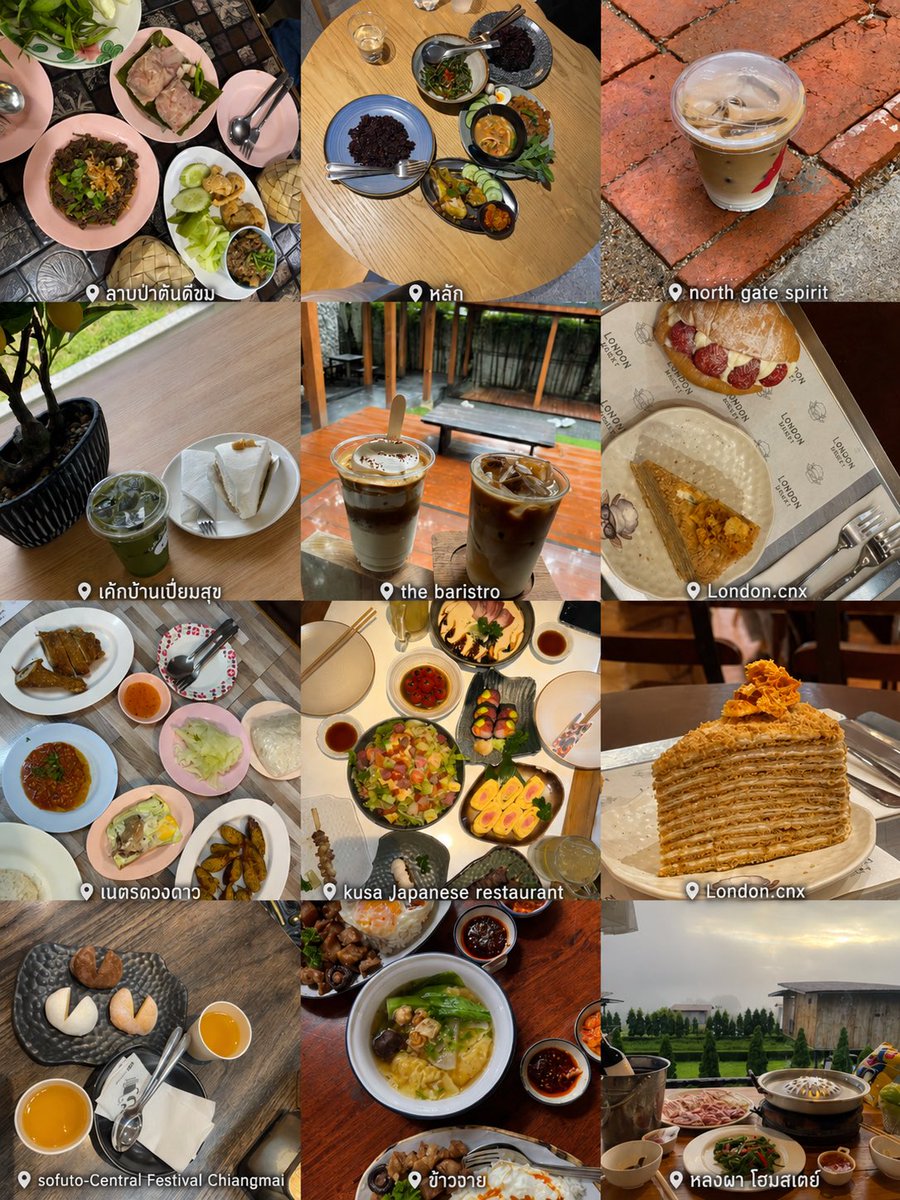 PamAri328's tweet photo. แจกโพย ร้านอาหาร คาเฟ่ เชียงใหม่ ที่ไปกินมาระหว่างทริป 5 วัน 4 คืน
กินเผื่ออาหารทั้งอาทิตย์แล้ว https://t.co/DeKvbNIYgO