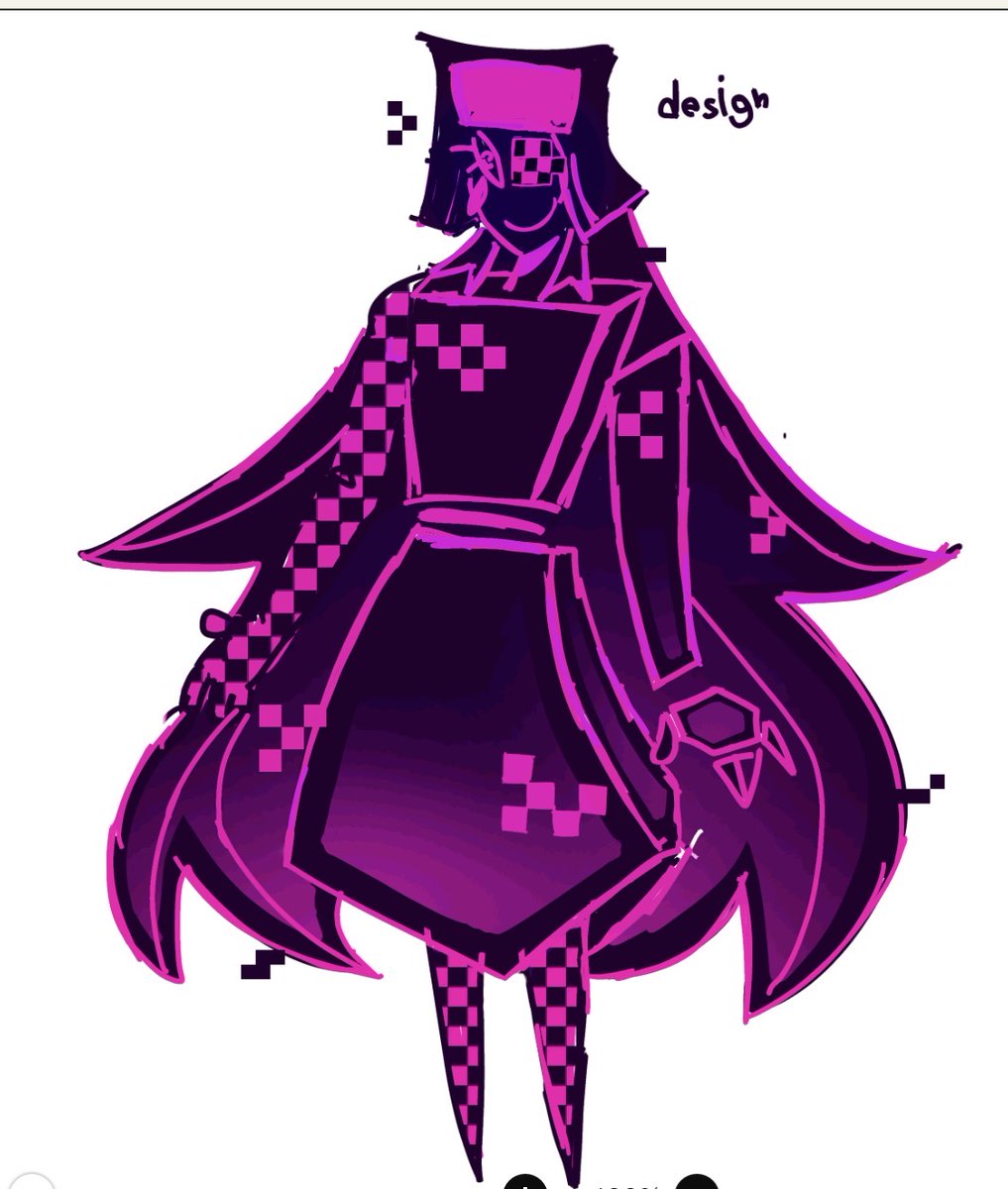 inkyinking's tweet photo. hi eris and bullseye design ill draw more of  this game but i like it thanks to my friend telling me to get into it #depthspelunking https://t.co/TUrT1IiZRr