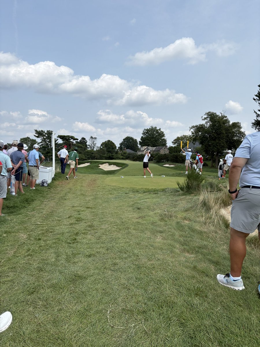 EnglemanBen's tweet photo. @mikeclaytongolf holes that aren’t holes. 4—>7  Merion https://t.co/HfOMD1k2KI