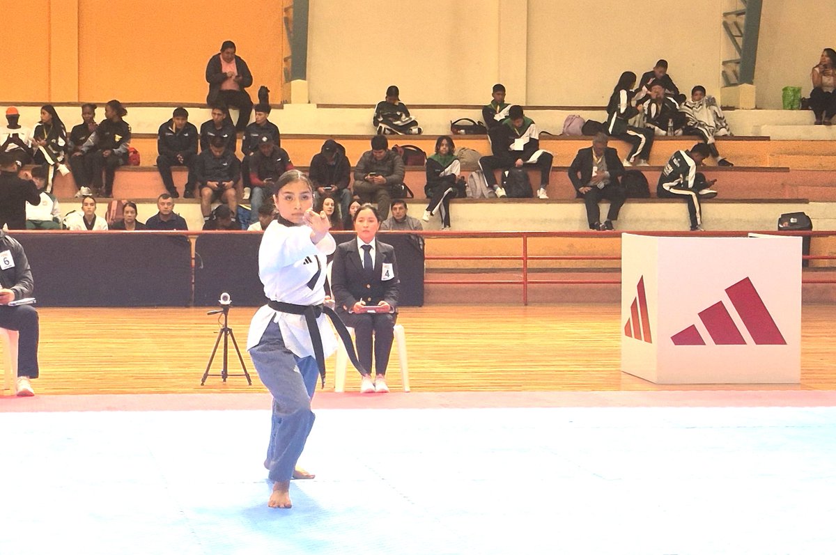 FedeManabi's tweet photo. 🥉¡Bronce en Taekwondo!🥋

La deportista Amelia Zúñiga consigue la medalla de bronce para Manabí en el Taekwondo modalidad Poomsae, de los Juegos Nacionales Prejuveniles Azuay 2026.

#OrgulloManabita #TaekwondoFDM #TaekwondoManabi https://t.co/xJssYfRo92