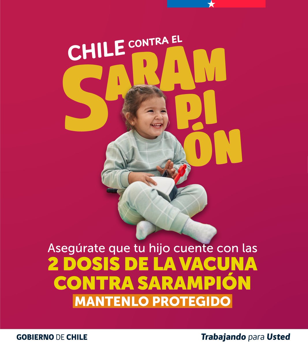 serv_saludmc's tweet photo. El #Sarampión sigue circulando en distintos países y la mejor protección es la vacunación

¡Toma nota! Si tu hijo o hija tiene 12 meses, debe recibir la primera dosis de la vacuna contra el sarampión. Si tiene 36 meses, corresponde la segunda dosis https://t.co/Qtg9oxSnmB