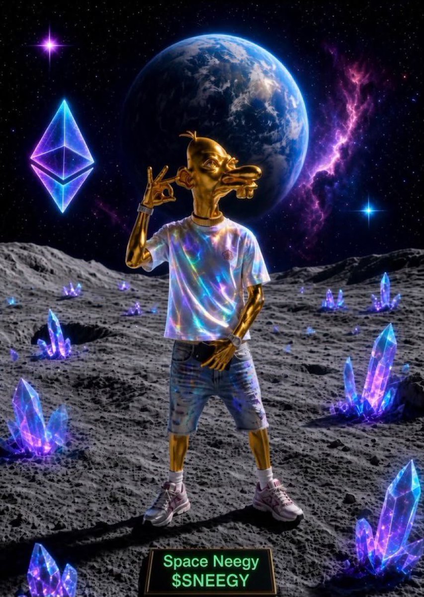 MetaMan09's tweet photo. @MarioNawfal You think the pressure will stop $SNEEGY
Wrong. Every hit only adds more fuel
Strategy + pure space grind
Hit $SNEEGY now and ride the launch
https://t.co/UEeN5LuS8L https://t.co/DbIsSNuljG