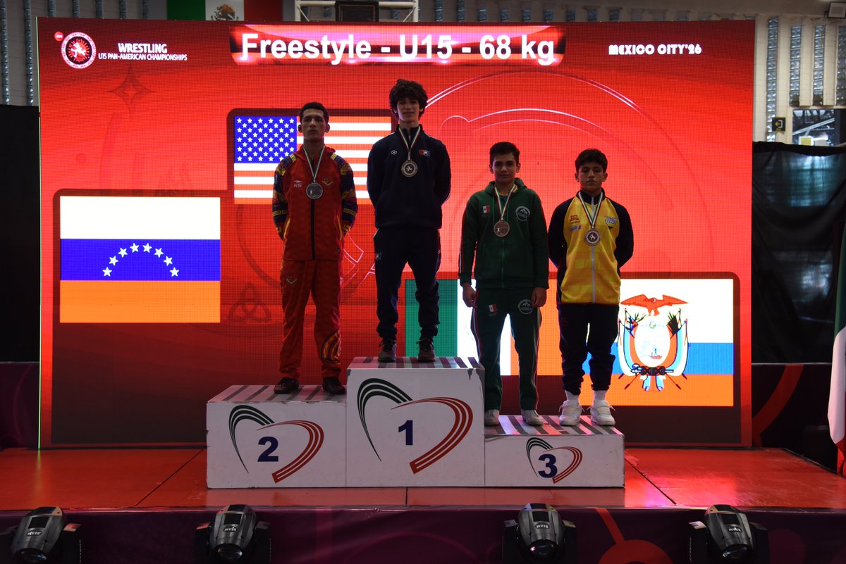 BTSLosAngeles's tweet photo. Congratulations on this incredible accomplishment! 👏🇺🇸

#BeatTheStreetsLosAngeles #TomorrowsLeaders #TeamUSA #PanAmericanChampion #Wrestling https://t.co/uPBd0lnLqW