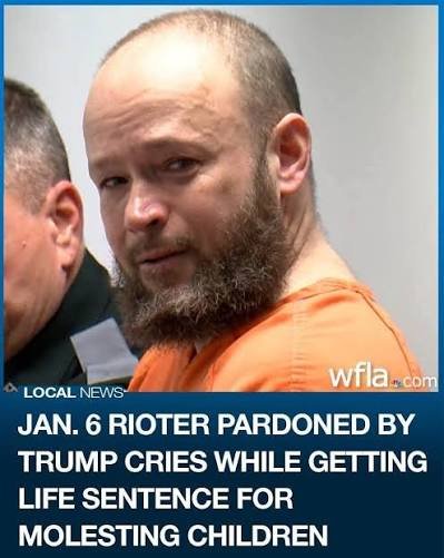 JayWartooth's tweet photo. @ClydeLynnJr @hydrogentechguy Why would the president pardon them who were already in Jail FOR Pedophilia and Child Abuse???? https://t.co/fmvgID9HIw