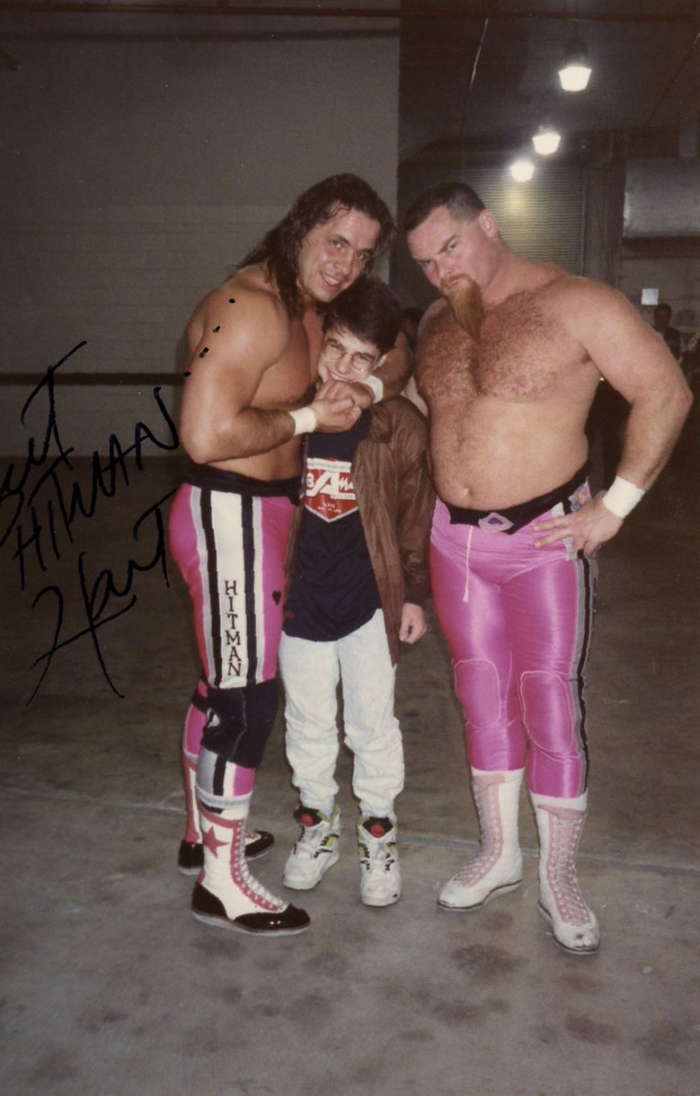 robbloomcw's tweet photo. Remembering my buddy Jim "The Anvil" Neidhart who passed away 8 years ago today. @NatbyNature https://t.co/ikx4q2tZnZ
