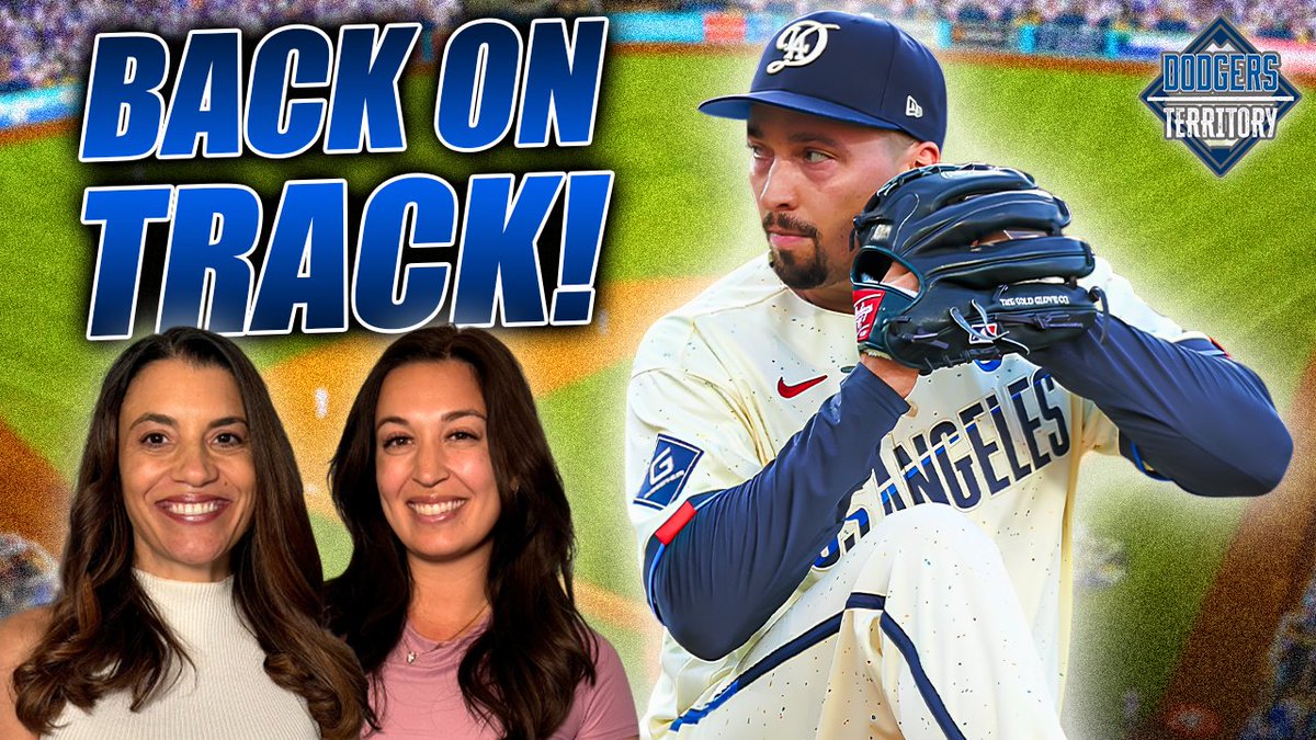 LADTerritory's tweet photo. The Dodgers are back on track after a sweep of the Royals. @alannarizzo and @katiejwoo break it all down on the latest Dodger Territory. 

Link below: https://t.co/40n0yQZF1B