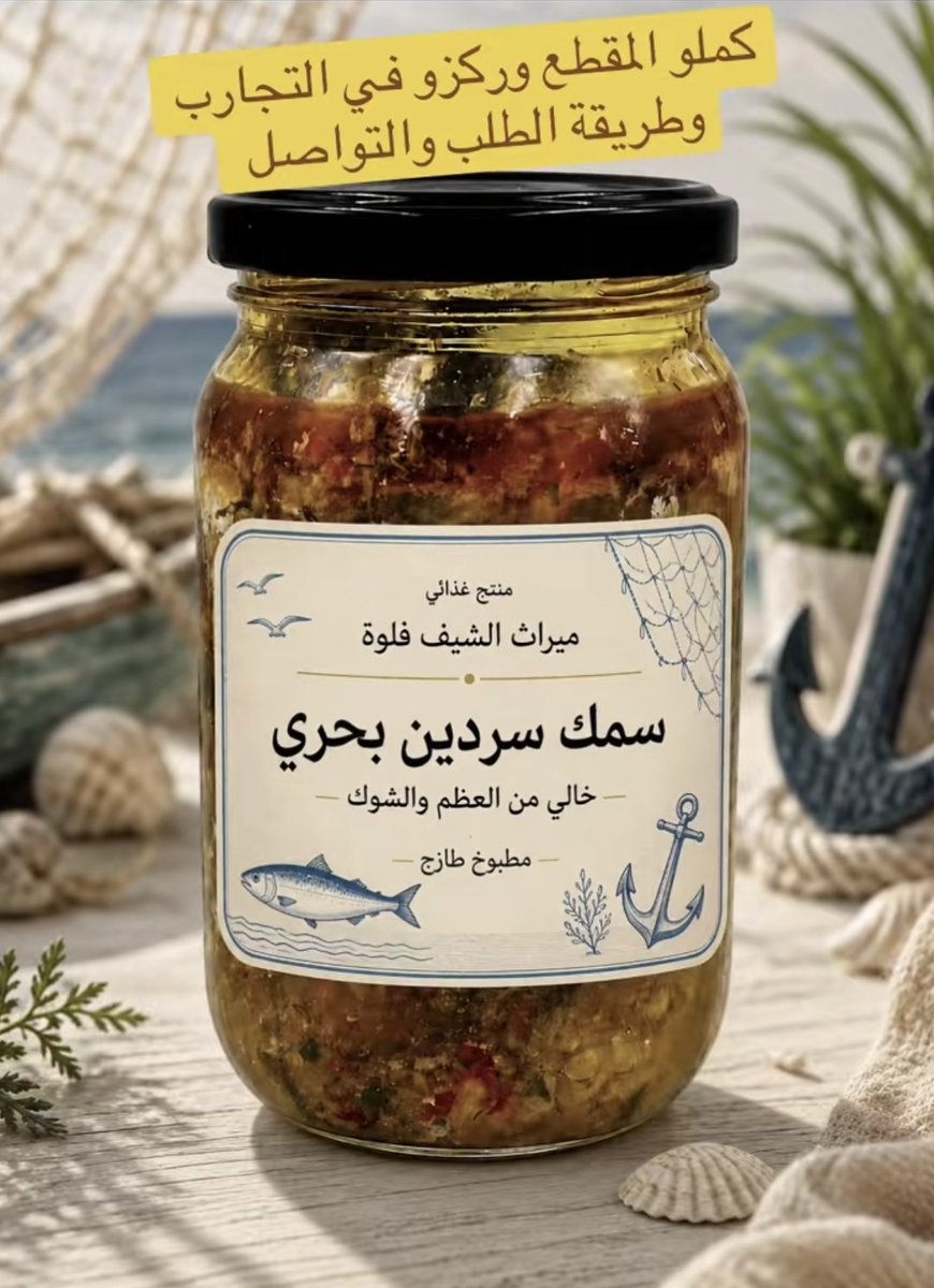 waledOTB's tweet photo. الشيف السعودية فلوة القحطاني تسوي ألذ  سمك سردين 😋😋 
والله ياجماعة عندها سردين و ماكريل لذيذ جداً  🐟 
📌 تشتري السمك السردين طازج وتنظفه بنفسها تشيل منه الشوك والعظم 🦈 
لها طريقة طبخ و تتبيله خاصه من ابتكارها 😍
الصدق أنا جربته عدة مرات الطعم رهيب وشغل نظيف ومافيه ريحة مزعجة 👌🏻

📌 وهذا كاتلوج الاصناف للطلب ادخل وانزل تحت لين تلفى السردين 👇🏻
https://t.co/GxjOul3Cqz