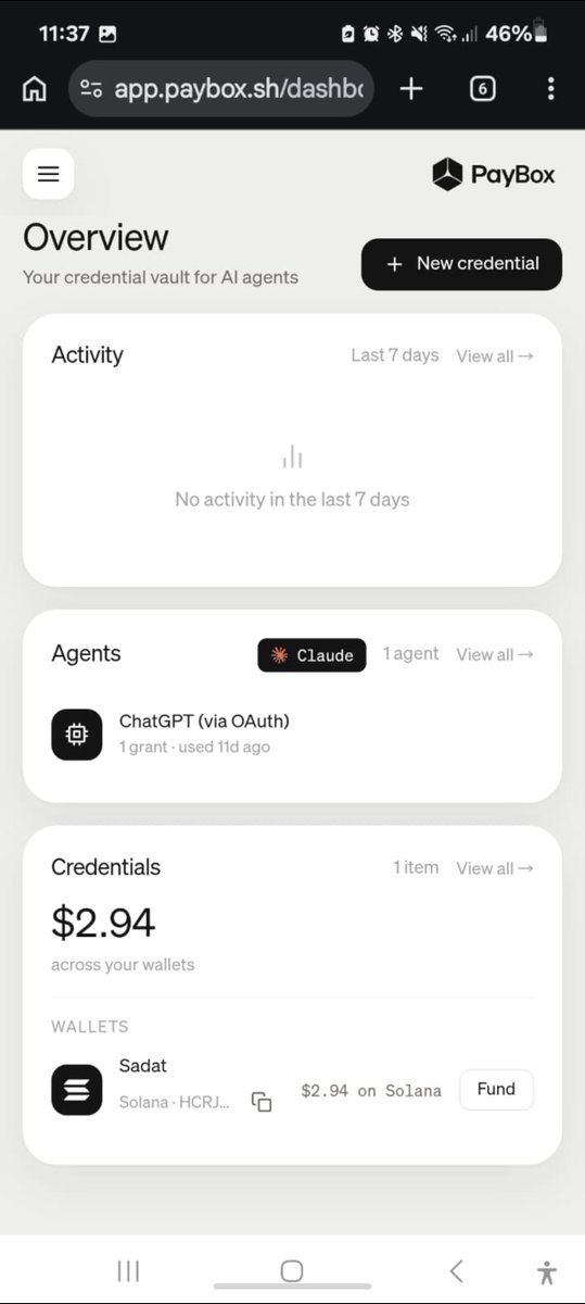 khadija34144836's tweet photo. @moonpay @PayBox PayBox looks like a great way to showcase real use cases for stablecoins
Hoping to be one of the lucky winners!
HCRJUbogK5wLHT1U9LCroPQnwLRWqDTsrqVyL5ygEGCr https://t.co/iXNy8reHk2