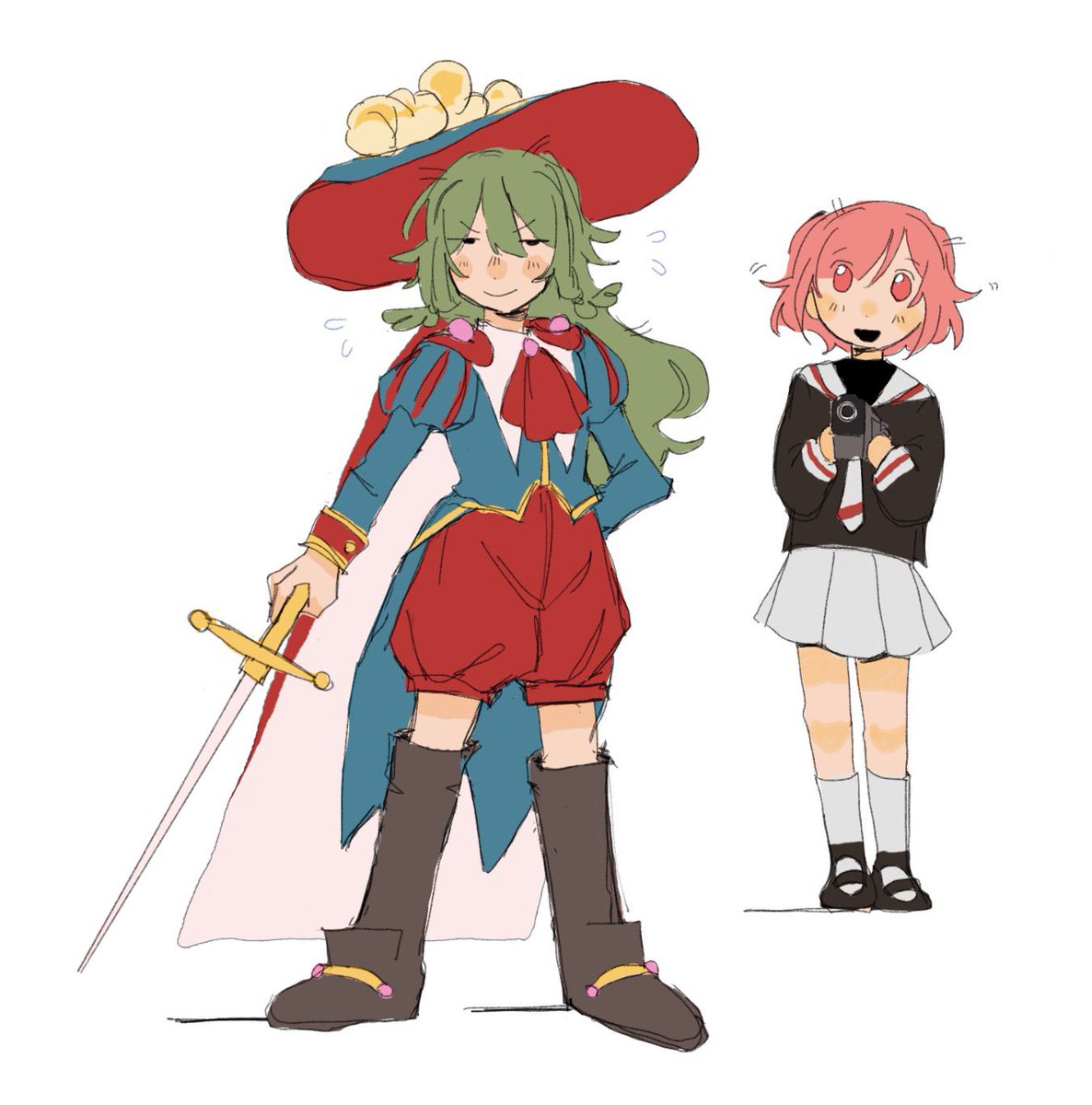 MANK4NSH0KU's tweet photo. #emuneneweek2026 Day 5: Magical girls https://t.co/4La9wQ4P3M