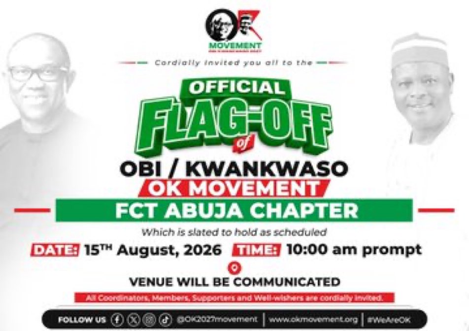 ShakoroAbbas's tweet photo. This will shock the world. 
ObiKwankwaso or nothing.

#OK #KTG #KAX https://t.co/YB8t5cEUEU