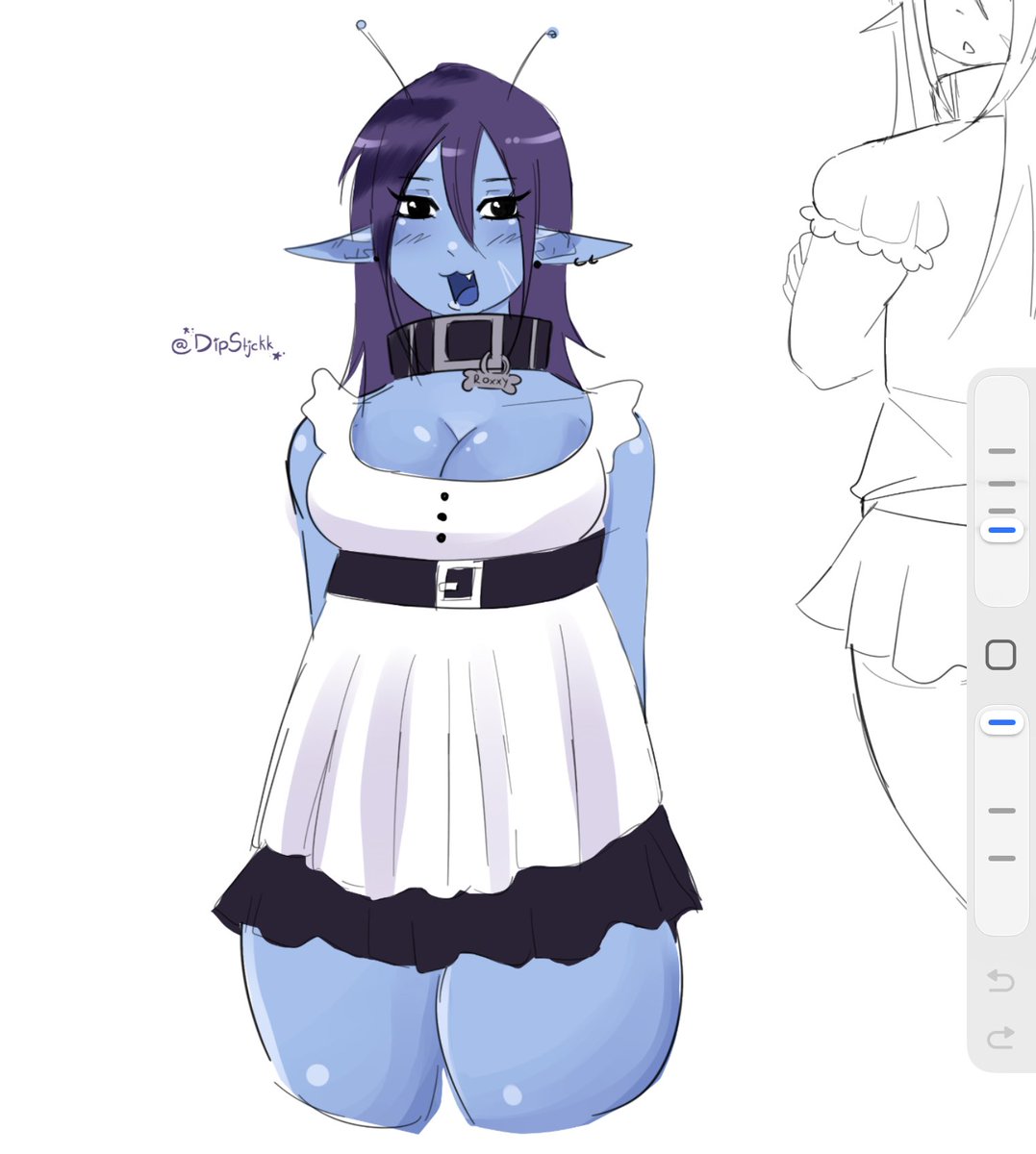 dipstjckk's tweet photo. AU concept for one of my ocs roxx! #oc #digitalart https://t.co/9o6aIGnGkd