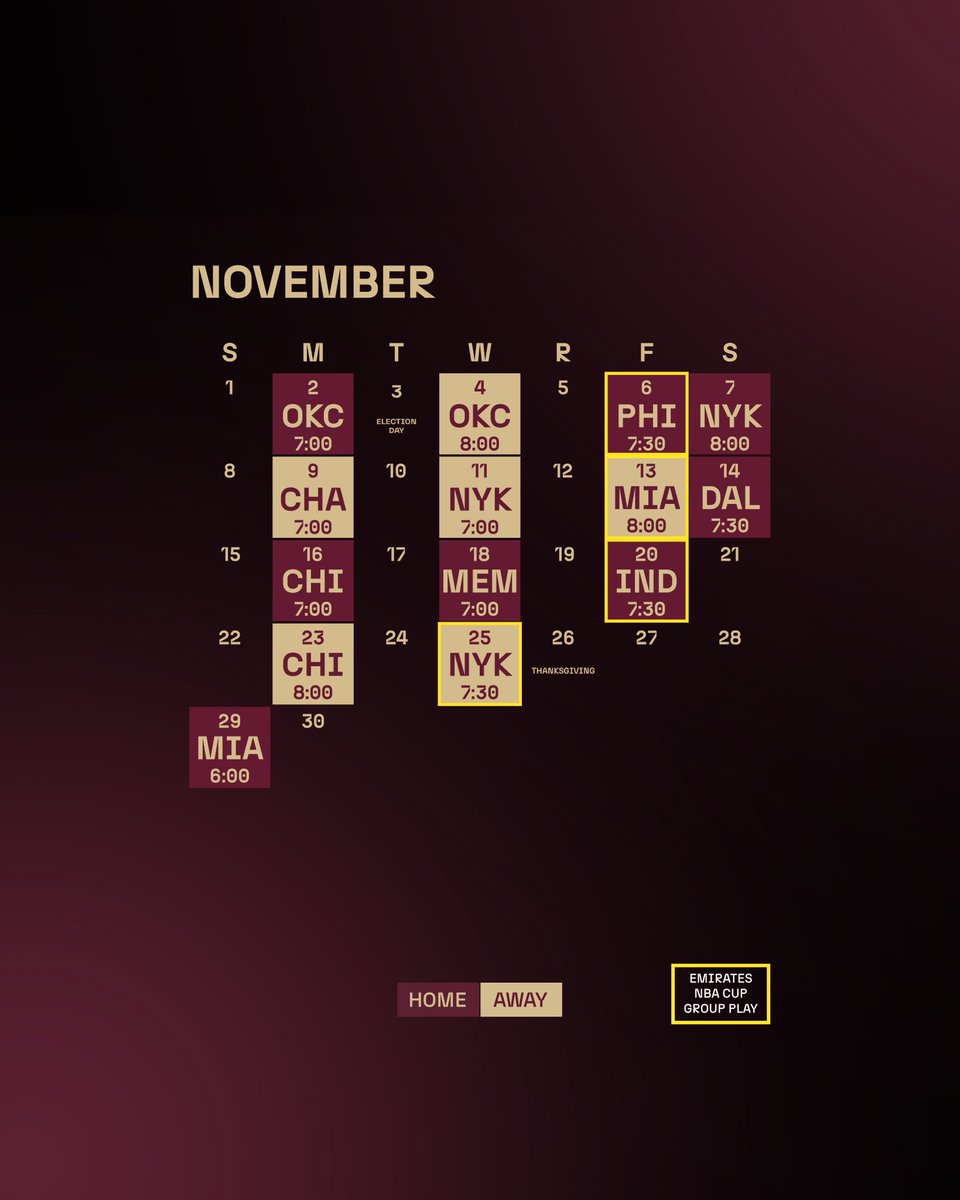 cavs's tweet photo. THE 2026-27 SCHEDULE.

@seatgeek | #LetEmKnow https://t.co/mv3BYZNElC